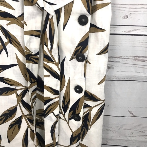 JOA Woman’s Palm Midi Cotton Dress Size S NWT - Picture 4 of 8